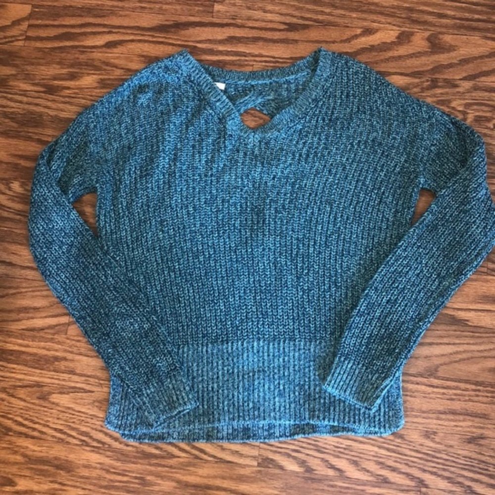 XS Maurices cutout back knit sweater
